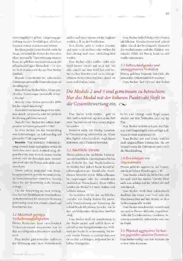Vorschauseite 2: Modul 3: Verhaltensweisen