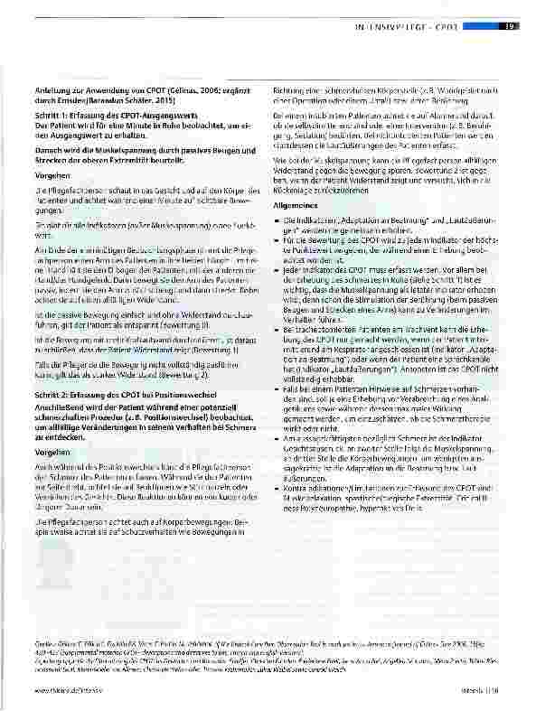 Vorschauseite 4: Den Schmerz besser erfassen