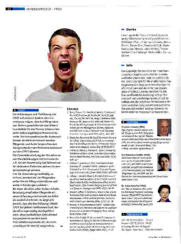 Vorschauseite 5: Den Schmerz besser erfassen