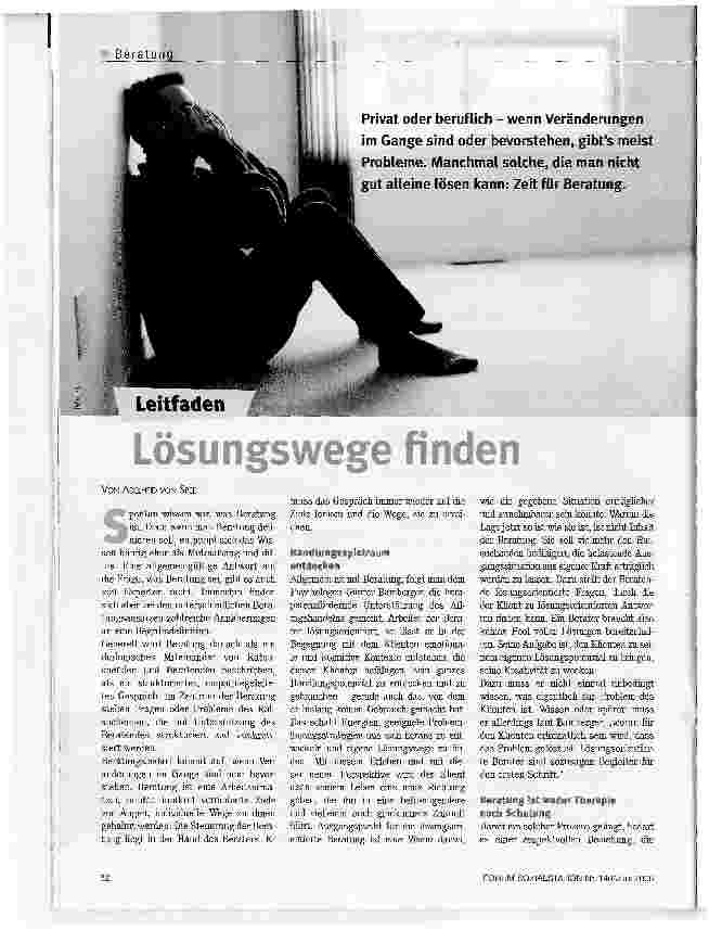 Vorschauseite 1: Lösungswege finden