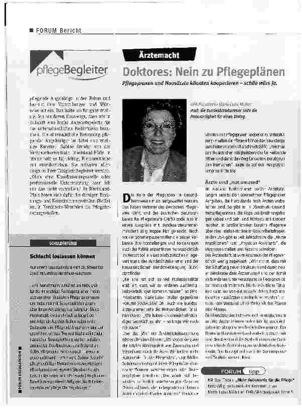 Vorschauseite 3: Vernetzen und lotsenDas kommt gut an: Pflegende Angehörige werden durch engagierte Bürger entlastet