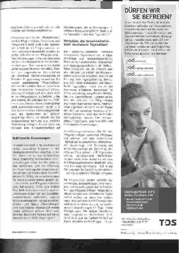 Vorschauseite 2: Mehr Betreuungsqualität weniger Schreibarbeit