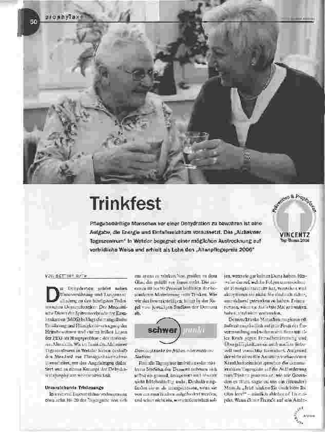 Vorschauseite 1: Trinkfest