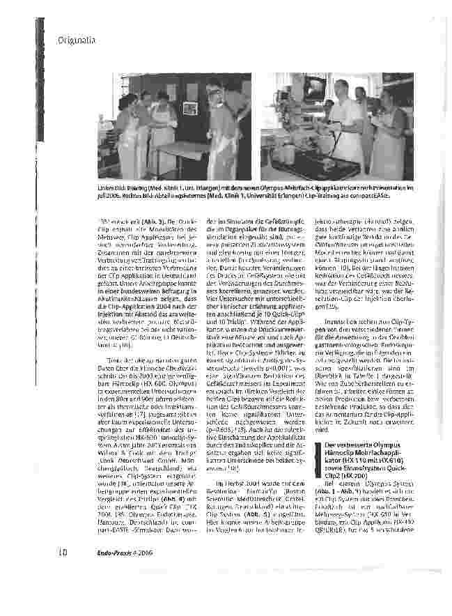 Vorschauseite 3: Hämoclips - Für jeden Zweck der richtige Clip