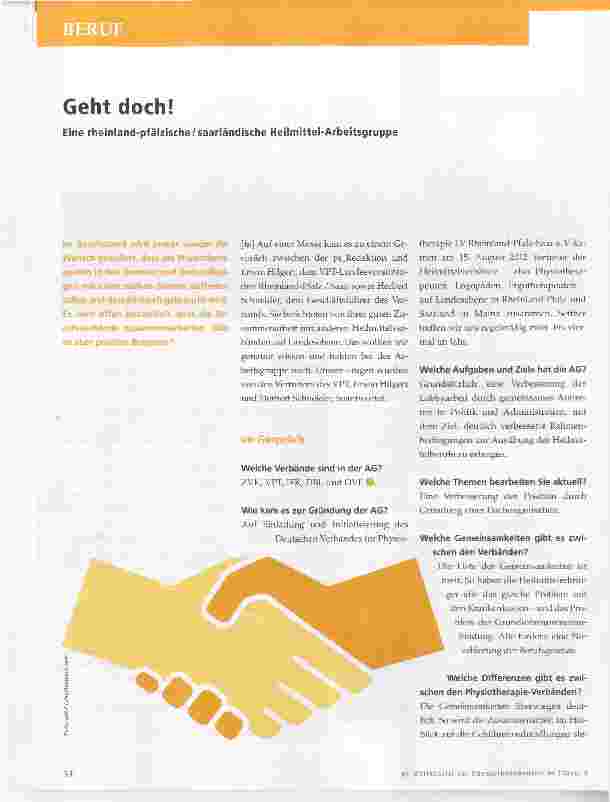 Vorschauseite 1: Geht doch!