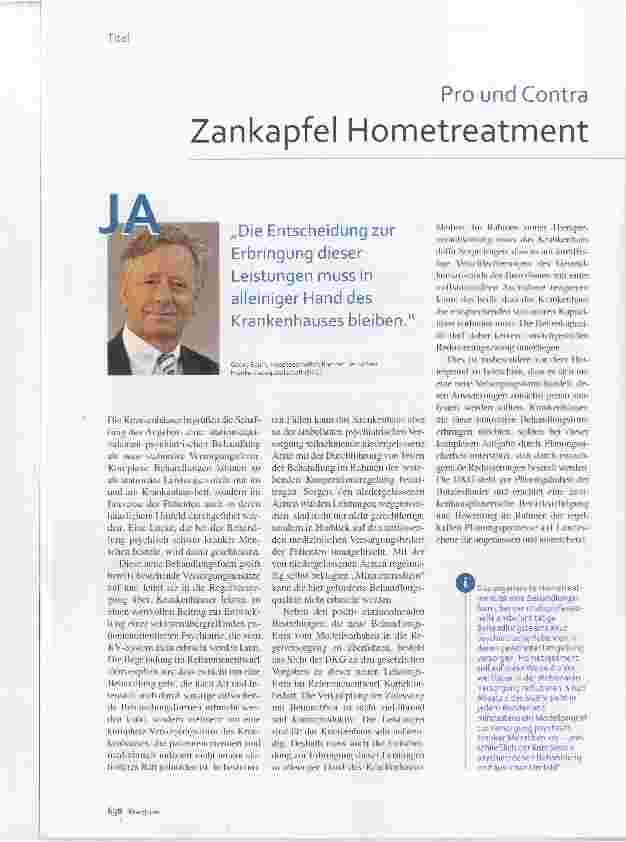 Vorschauseite 1: Zankapfel Hometreatnnent