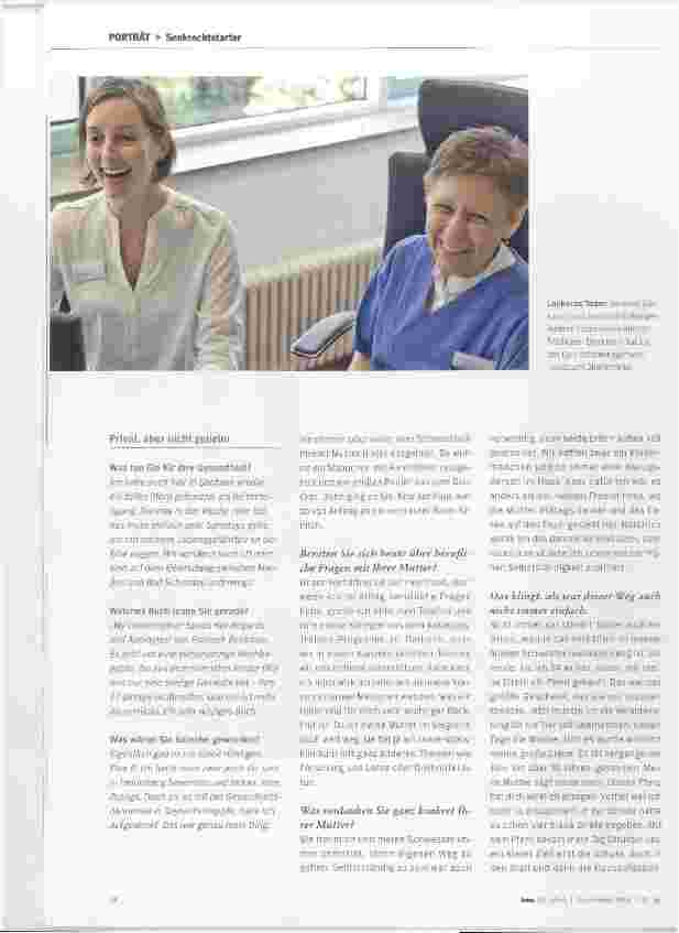 Vorschauseite 3: Vanessa Gürkan Vertraut mit Verantwortung