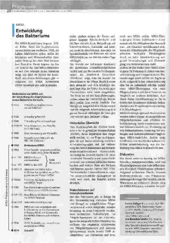 Vorschauseite 2: Zu wenig Personal bedroht die Patientensicherheit