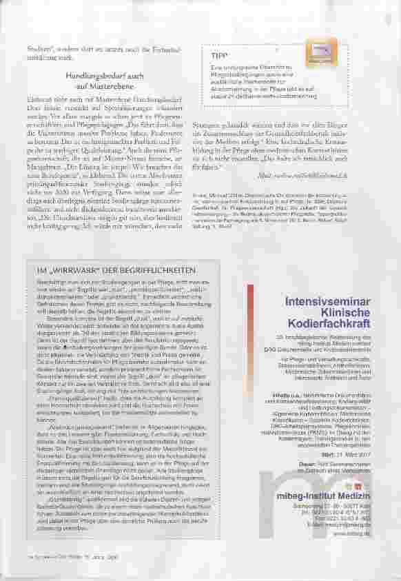 Vorschauseite 4: Wir brauchen die hochschulische Erstausbildung