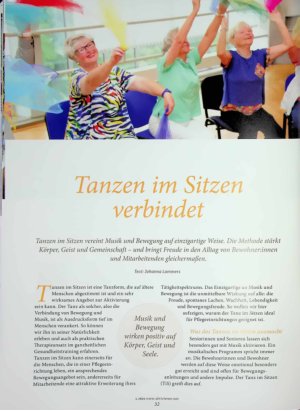 Vorschauseite 1: Tanzen im Sitzen verbindet