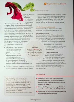 Vorschauseite 2: Tanzen im Sitzen verbindet