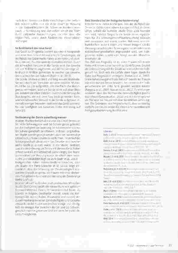 Vorschauseite 4: Frühchen früh erkennen mithilfe einer neuen Sonde