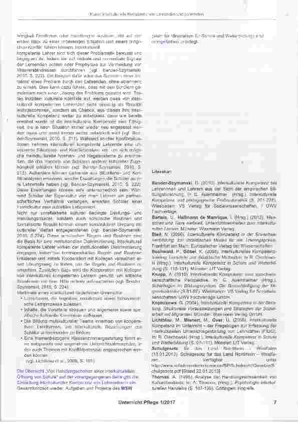 Vorschauseite 6: Interkulturelle Kompetenz von Lernenden und Lehrenden