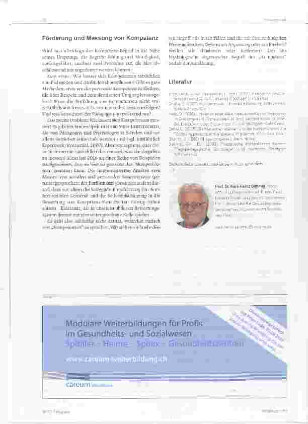 Vorschauseite 4: Mythos „Kompetenz“ Versuch einer Klärung