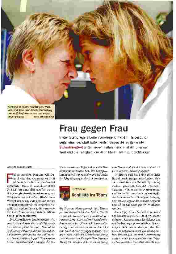 Vorschauseite 1: Frau gegen Frau
