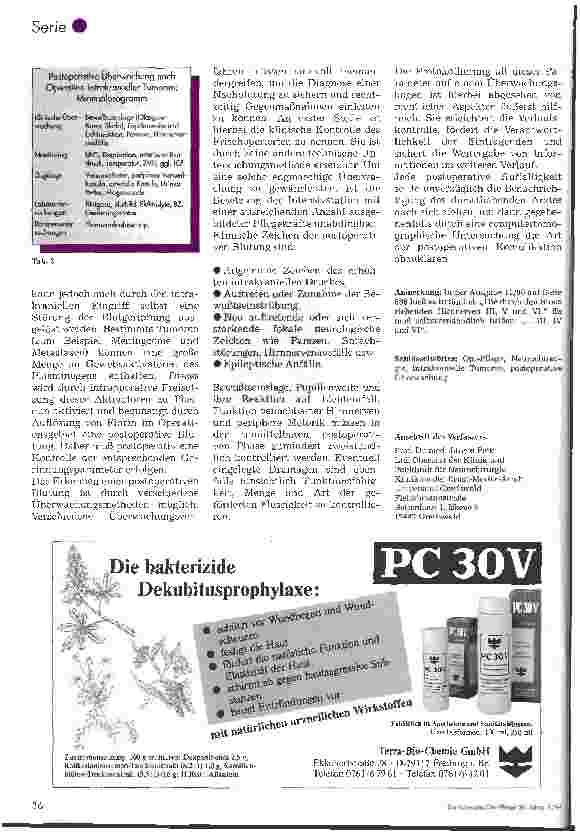 Vorschauseite 4: Postoperative Pflege in der Neurochirurgie