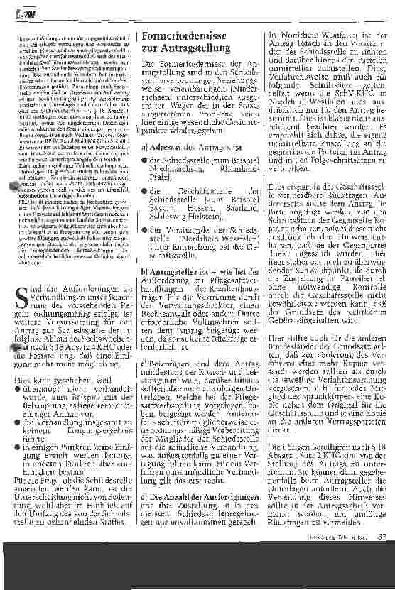 Vorschauseite 2: Schiedsstellenverfahren, Rechtliche Grundlagen