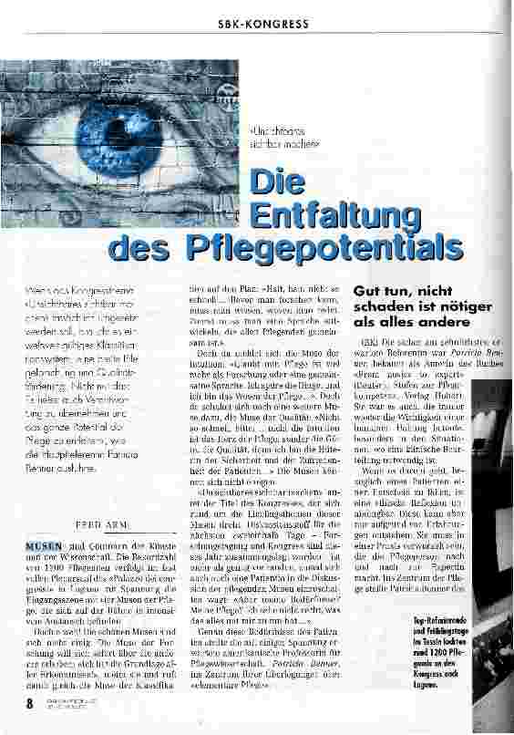 Vorschauseite 1: Die Entfaltung des Pflegepotentials