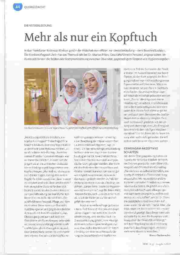 Vorschauseite 1: Mehr als nur ein Kopftuch