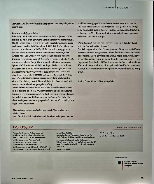 Vorschauseite 3: "Vom Betroffenen zum Experten"