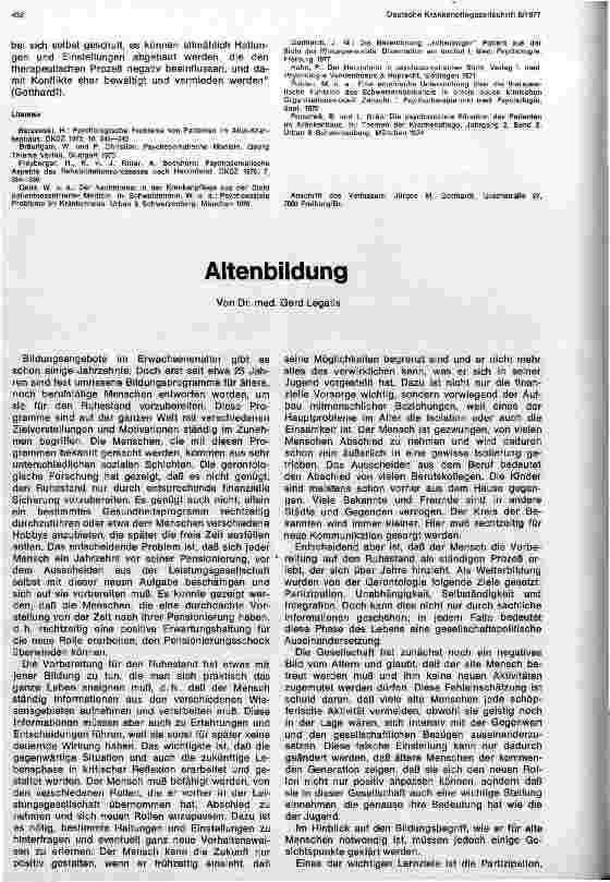 Vorschauseite 6: Emotionale Probleme in der Beziehung zwischen Krankenschwester/ -pfleger und Herz-Kreislauf-Patienten