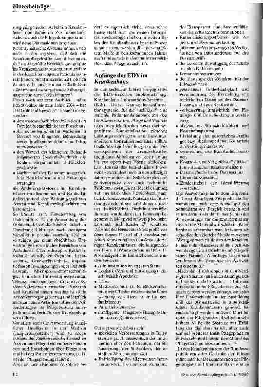 Vorschauseite 2: Informationsund Kommunikationstechnologien in der Krankenpflege Argumentationsund Entscheidungshilfen für ihre Nutzung