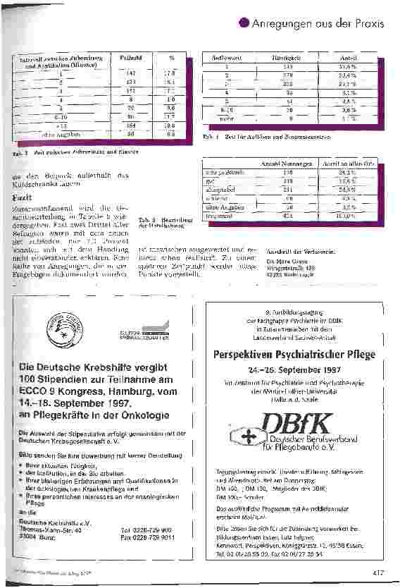 Vorschauseite 3: Fibrinkleber in der täglichen Routine Eine Untersuchung