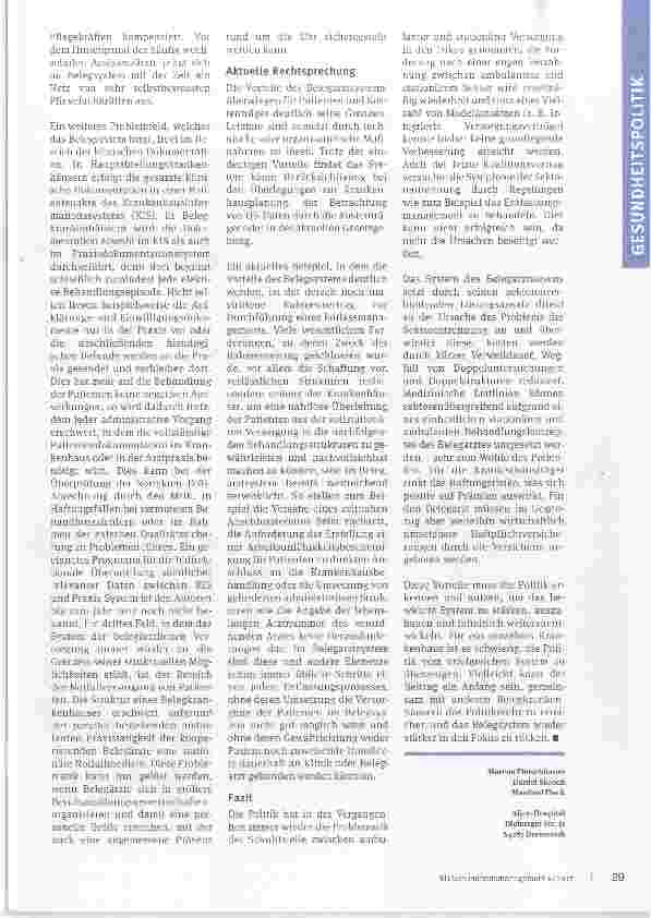 Vorschauseite 3: Vor dem Aus oder Modell für die Zukunft?