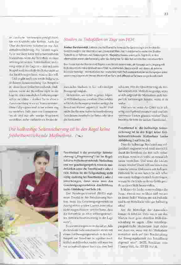 Vorschauseite 3: Bettgitter vor Gericht