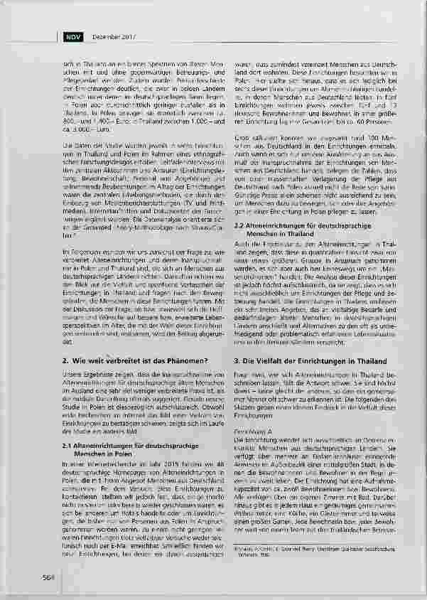 Vorschauseite 2: „Alten-Export oder erweiterte Lebensoptionen im Alter?