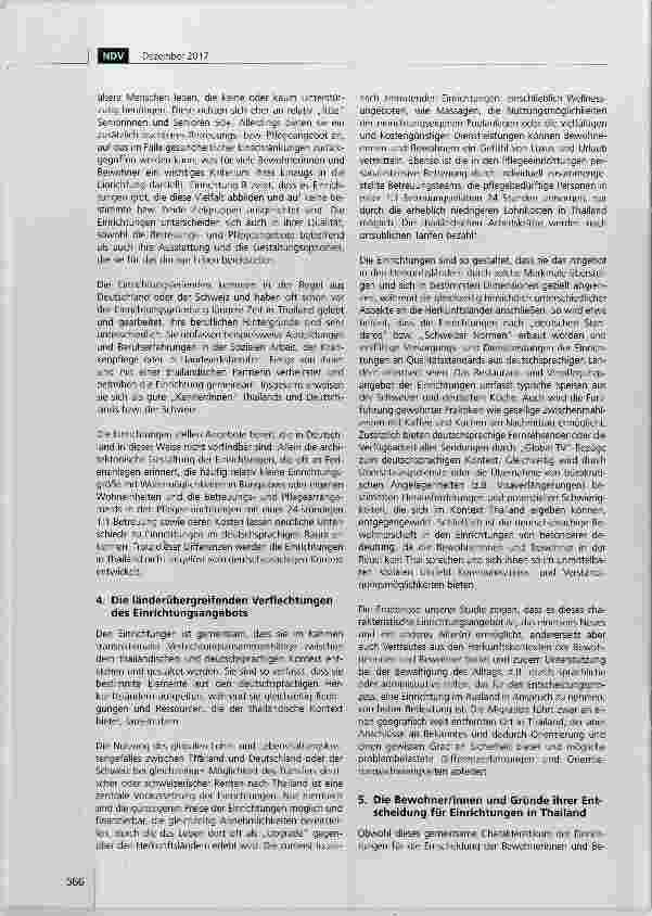 Vorschauseite 4: „Alten-Export oder erweiterte Lebensoptionen im Alter?