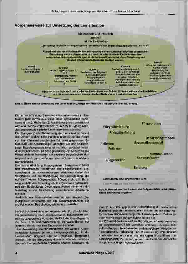Vorschauseite 3: Lernsituation: Pflege von Menschen mit psychischer Erkrankung