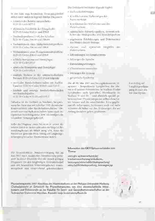 Vorschauseite 2: Langfristiger Hilfsmittelbedarf und besonderer versorgungsbedarf