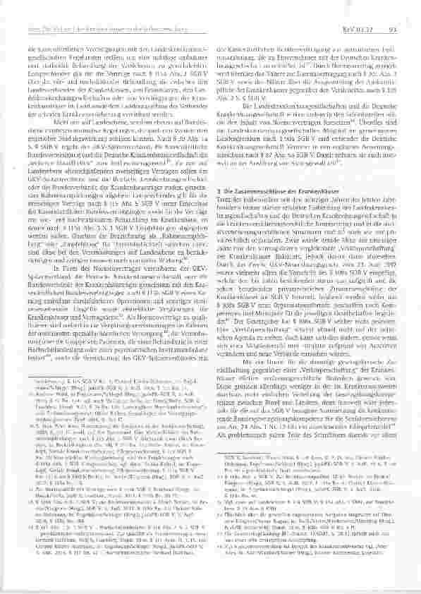 Vorschauseite 5: Die Stellung der Krankenhäuser in der Selbstverwaltung