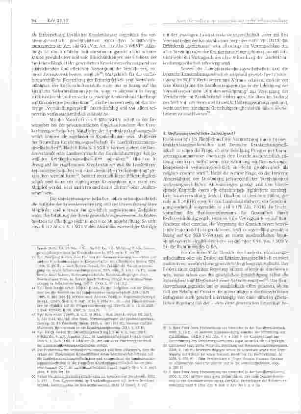 Vorschauseite 6: Die Stellung der Krankenhäuser in der Selbstverwaltung