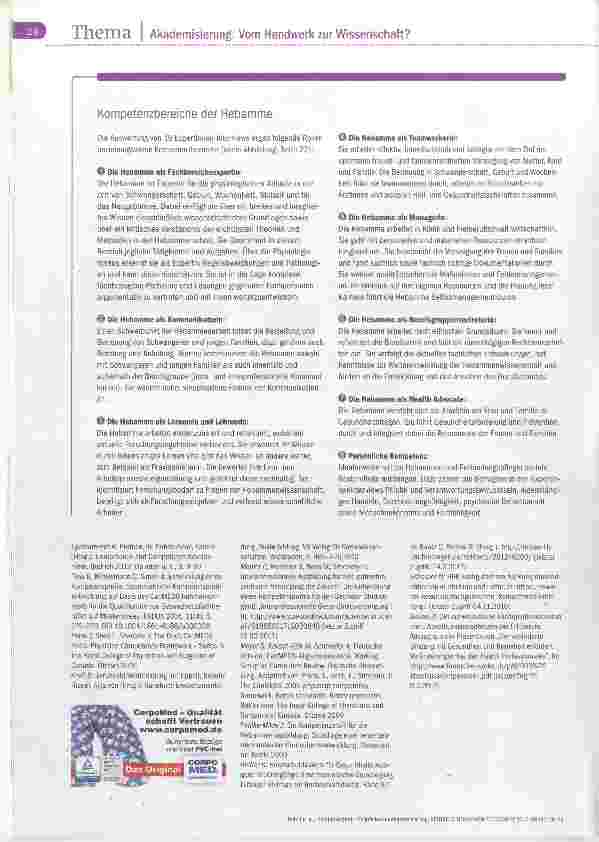 Vorschauseite 5: Eckpfeiler der Akademisierung
