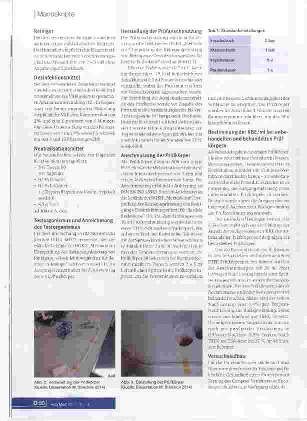 Vorschauseite 3: Aufbereitung von Endoskopkanälen Substitution der manuellen Vorreinigung durch das Impuls-Spülverfahren Comprex®