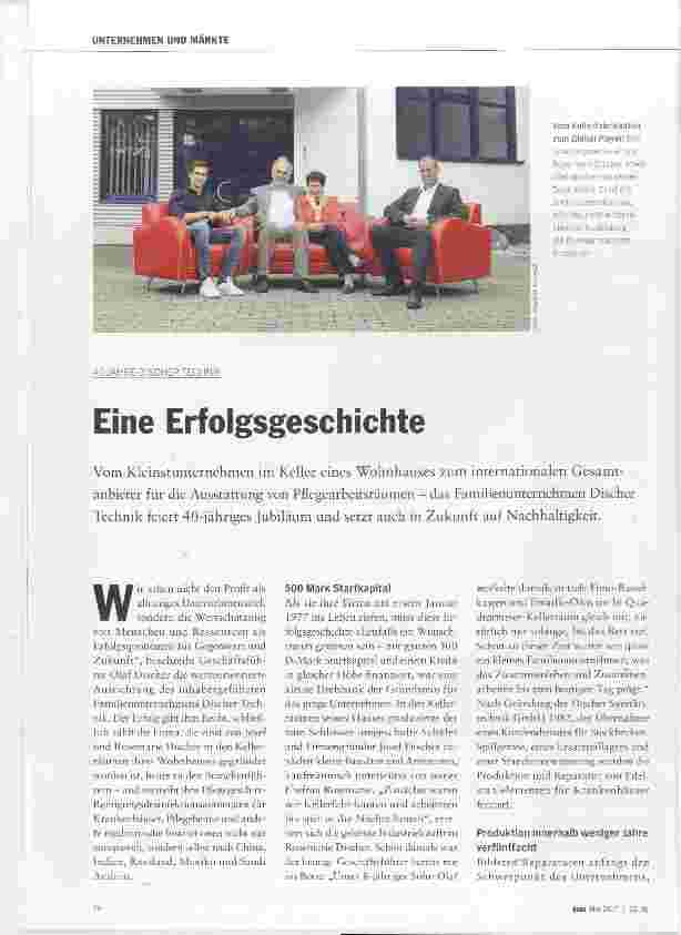Vorschauseite 1: Eine Erfolgsgeschichte