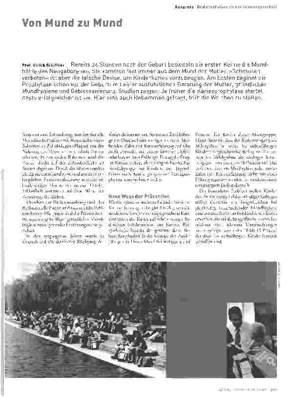 Vorschauseite 1: Von Mund zu Mund