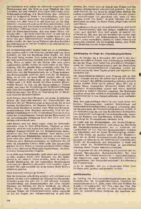 Vorschauseite 2: Zusammenarbeit von Gemeindeschwester und Sozialarbeiterin