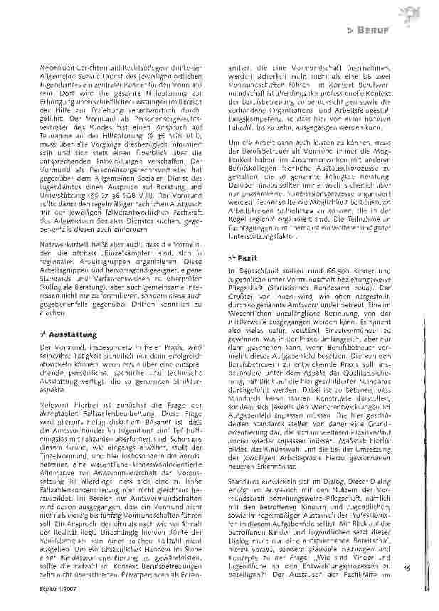 Vorschauseite 6: Standards für die Führung von Vormundschaften