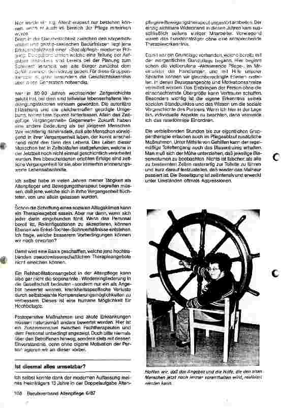Vorschauseite 2: Rehabilitation in der Altenpflege - ein falsch geprägtes Schlagwort oder reale Möglichkeit?