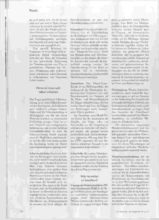 Vorschauseite 3: Infektionsverdacht: Was pflegerisch zu tun ist