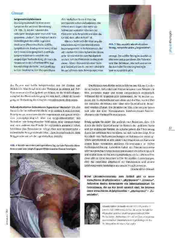 Vorschauseite 4: Mobilisation der Fibrosierung beim Mammakarzinom Die Geigensaiten querdehnen