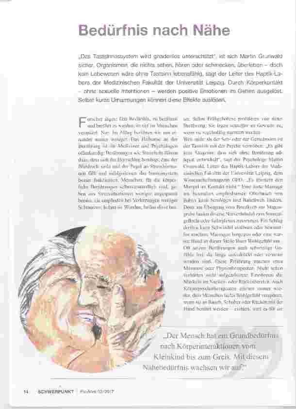 Vorschauseite 1: Bedürfnis nach Nähe