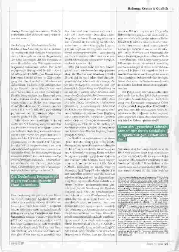 Vorschauseite 2: (Vorläufiges) Aus für die einheiüiche Mindestsicherung