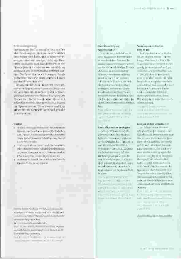 Vorschauseite 3: Wohlbefinden in der Schwangerschaft und im Geburtsleben