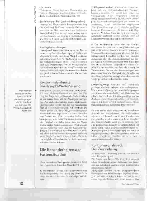 Vorschauseite 3: Die strukturierte Krisenfallanalyse im Fasten