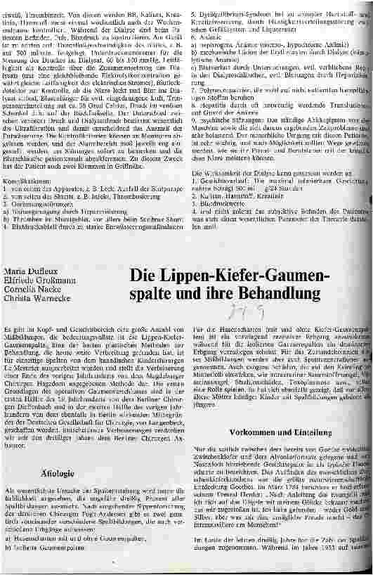 Vorschauseite 4: Das Nierenversagen und seine Behandlung