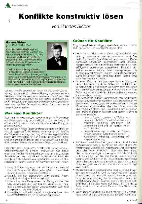 Vorschauseite 1: Konflikte konstruktiv lösen